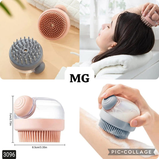 Wet Dry Hair Washing Comb Shampoo Head Scalp Massage Tools Brush BrushBath Liquid Shower Brush Add Spa Body Beauty Silicone