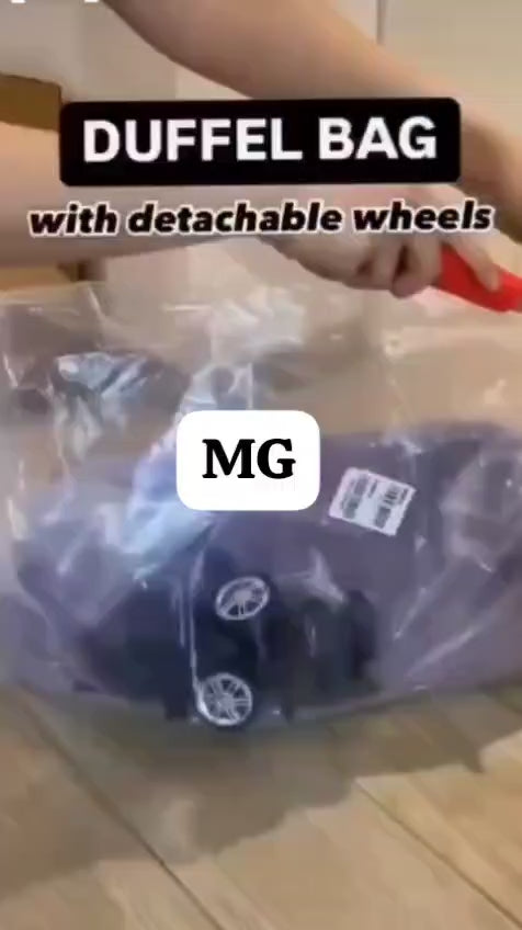 Travelling 3 layer wheel folding bag Original 3 layer double chain wheel folding bag big size restocked